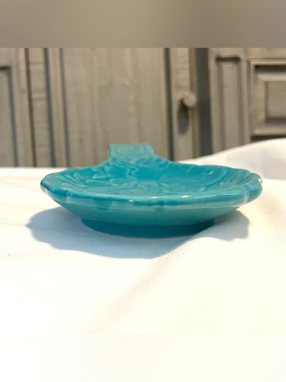 The Pioneer Woman “Retro Flea Market” Spoon Rest -Turquoise- 9